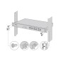 TP-Link Rack-monteringspakke Sort TP-Link Rack-monteringspakke Sort